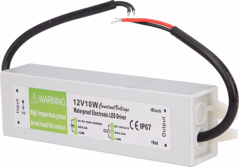10W Professional impermeabile elettronico LED Driver alimentazione AC90-250V (50/60Hz)