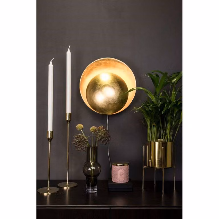Globen Lighting Applique da parete ORBIT, Ottone / Oro, Soggiorno / Sala da pranzo, Metallo, Design, Applique