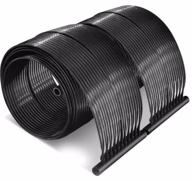 Scaldabagno solare per piscina, modello NP11010-3, dimensioni 300 x 75 cm, colore nero