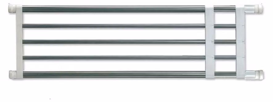 Solidchoice - Divisori regolabili per ripiani di armadi da cucina, ideali per l'organizzazione e lo stoccaggio, lunghezza da 50 a 80 cm