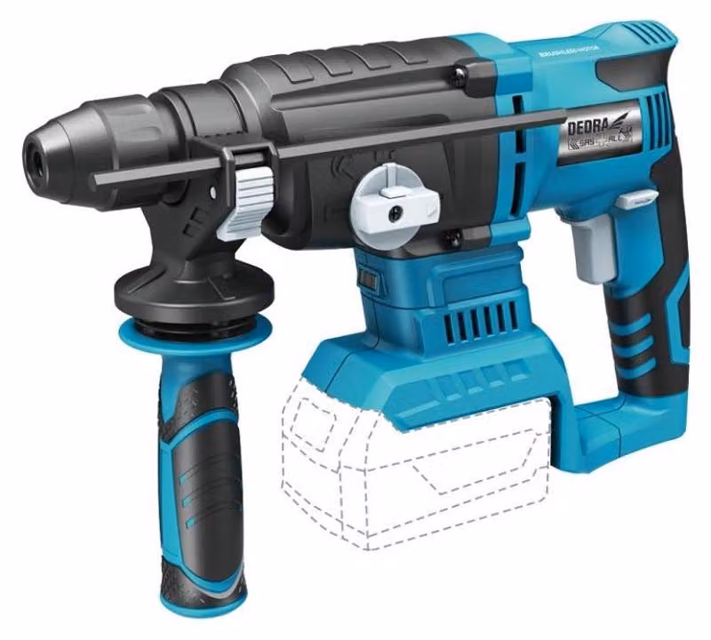 Martello perforatore Accu da 18V - capacità di 26 mm e forza d'impatto di 2,5 J - esclusa batteria e caricabatterie