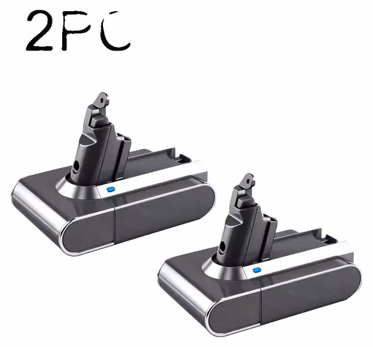 Batterie di ricambio, 21,6V, capacità 6,8Ah, modello V6 - 2 pezzi