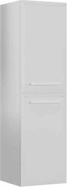 Mobile da bagno "Nuvola 40 v3" - 40 x 32 x 138 cm - Bianco