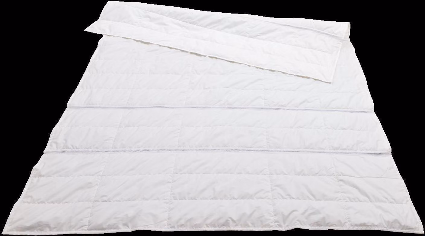 Traumina: piumino invernale in piuma d'edredone, misura 155x220 cm