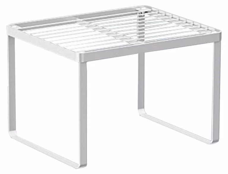 Elzusha - Scaffale impilabile per armadietti da cucina