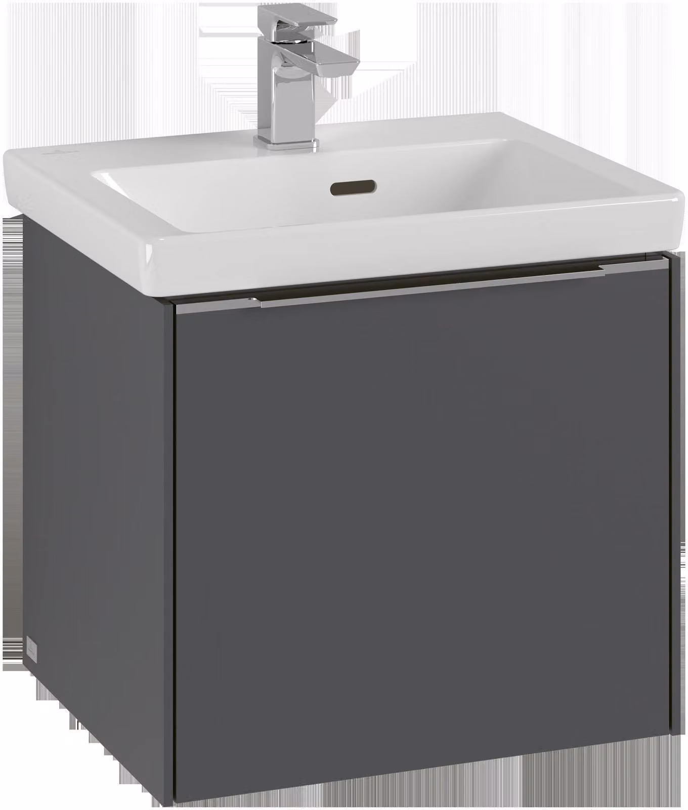 Villeroy & Boch Subway 3.0 Meuble sous-lavabo, éclairage LED, 1 tiroir, 473x429x408mm, C580L0AB, C580L0AB