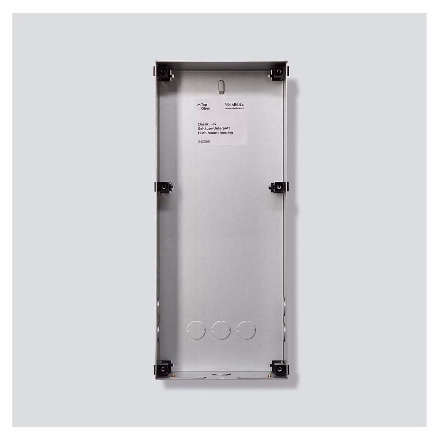 SIEDLE GU CL 07-0 Custodia da incasso classica (210007738-00)