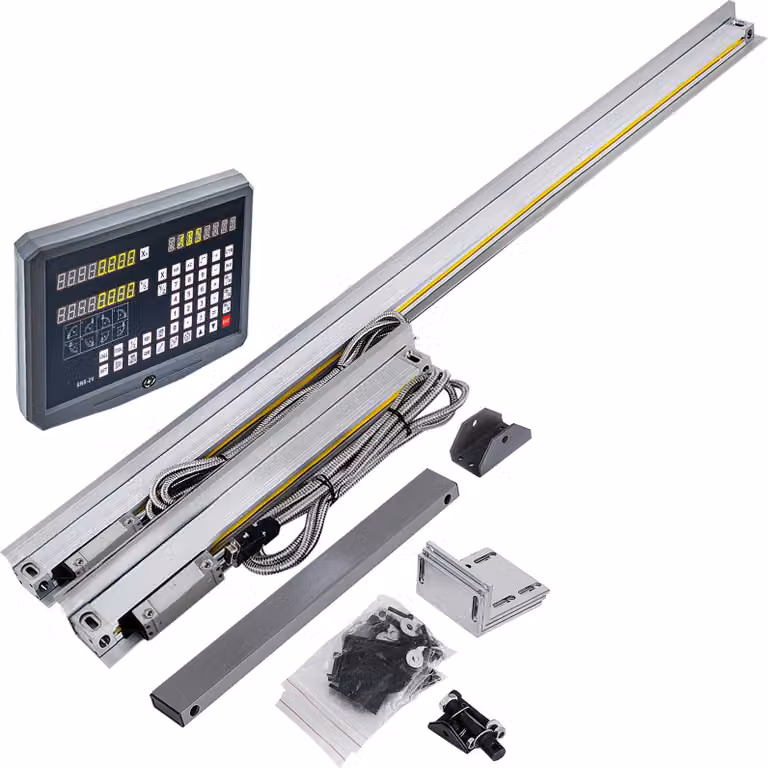 Scala lineare 2 assi display per fresatura tornio scala lineare Dro