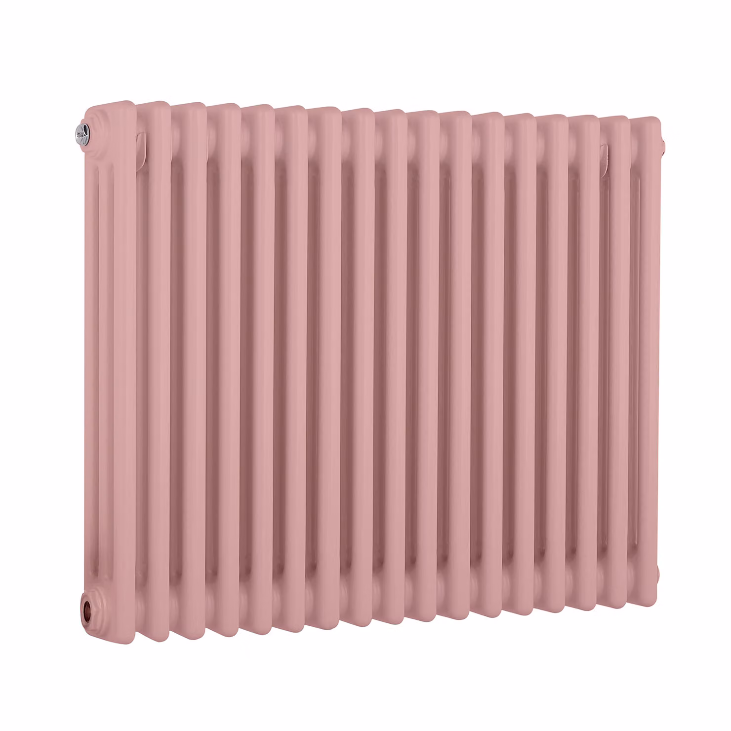 Radiatore Orizzontale a Colonne (3 Colonne) 600mm x 785mm - Rosa (Camellia Rosa) - Regent