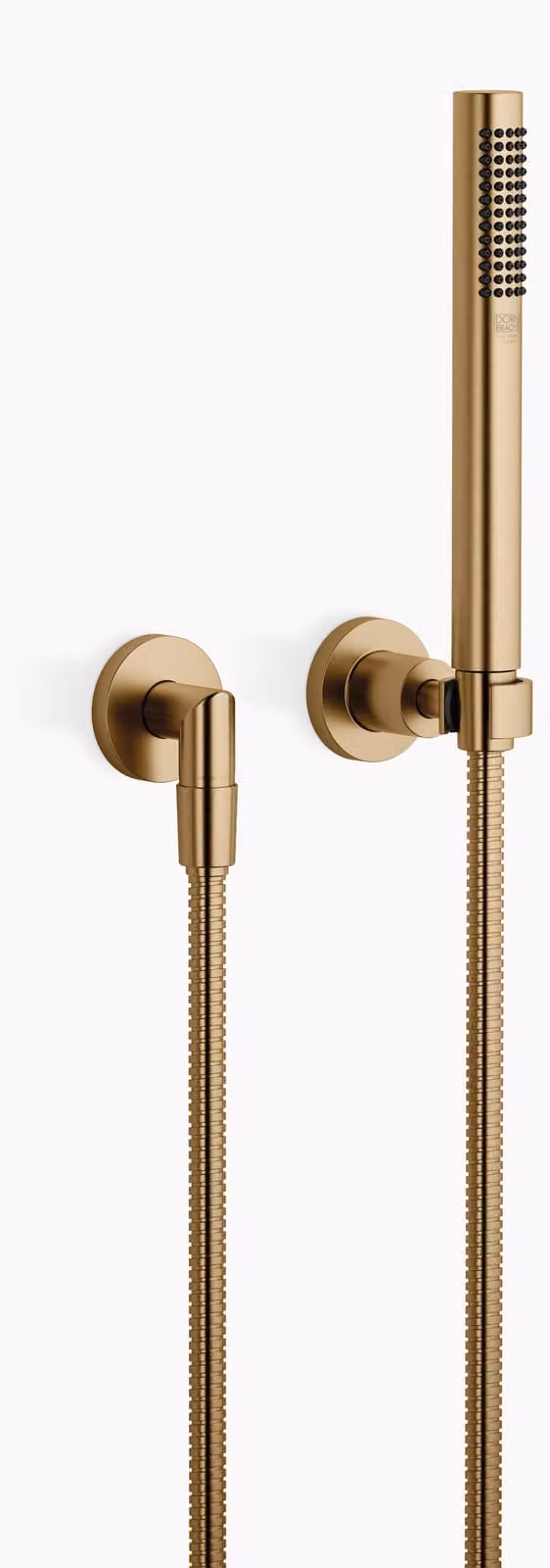 Garniture de douche flexible TARA de Dornbracht avec rosaces individuelles, 27802892-39, 27802892-39