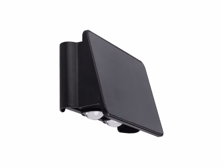 Applique solare Tesla LED con due lampadine 50 lm, 1300 mAh, 3000 K