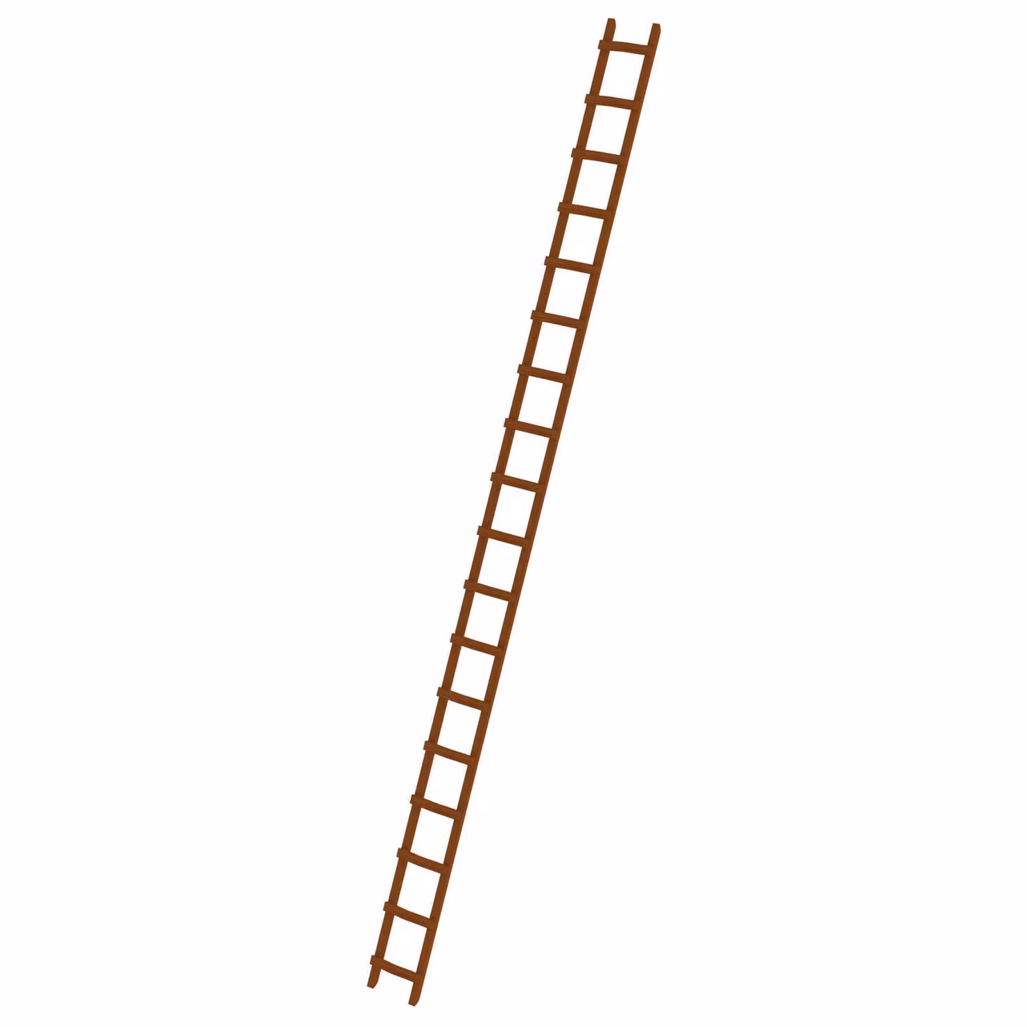 Scala per tetti in legno 18 pioli