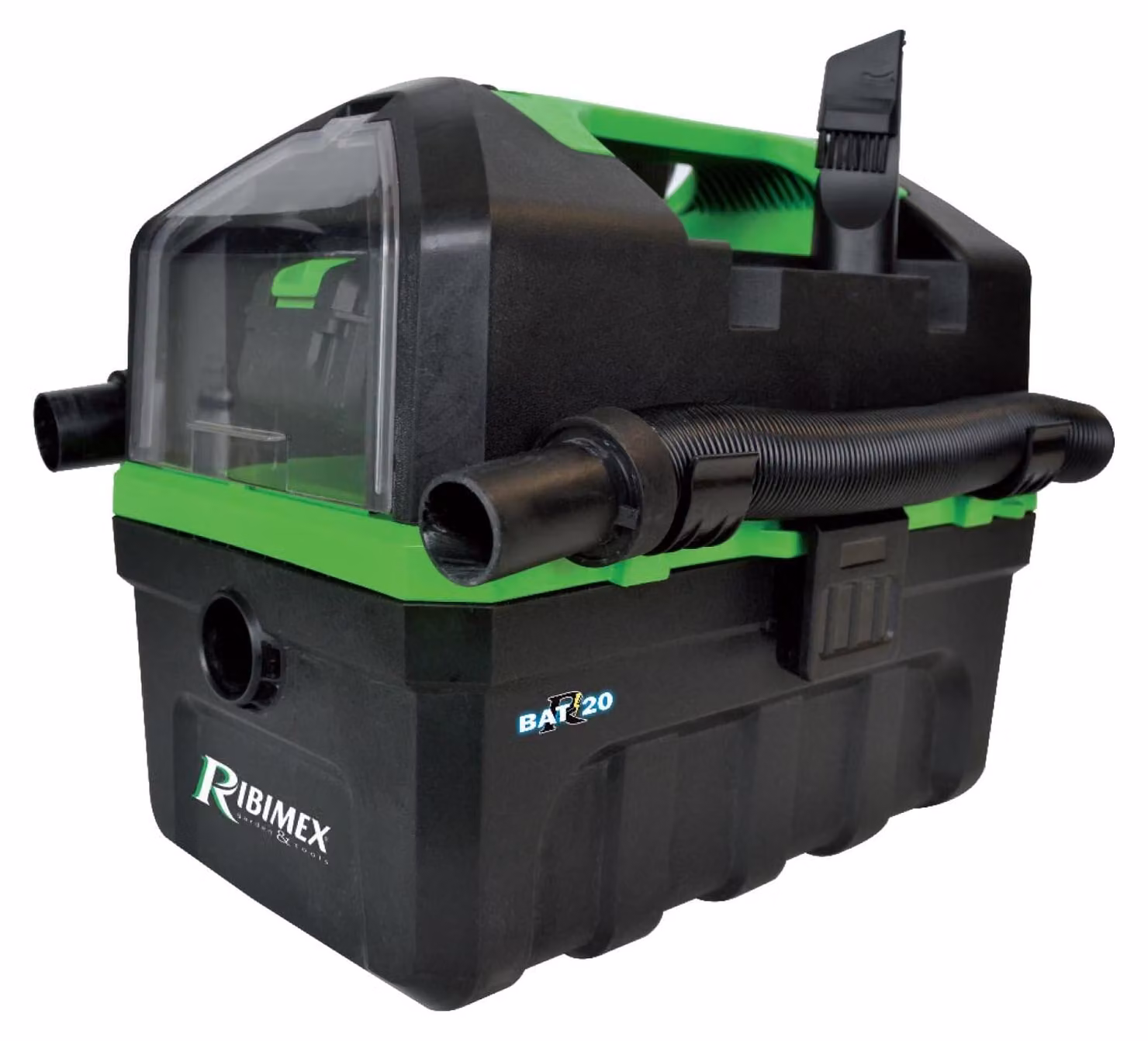 Aspirapolvere per solidi e liquidi da 10 litri "r-bat20" 20v senza batteria né caricabatteria Ribimex PRBAT20/ASPSB-1
