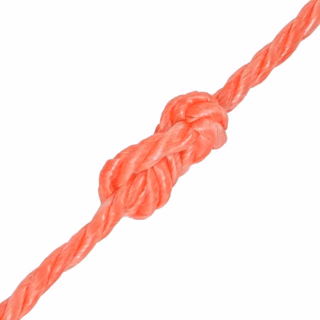 Corda intrecciata in polipropilene vidaXL arancione 16 mm 250 m