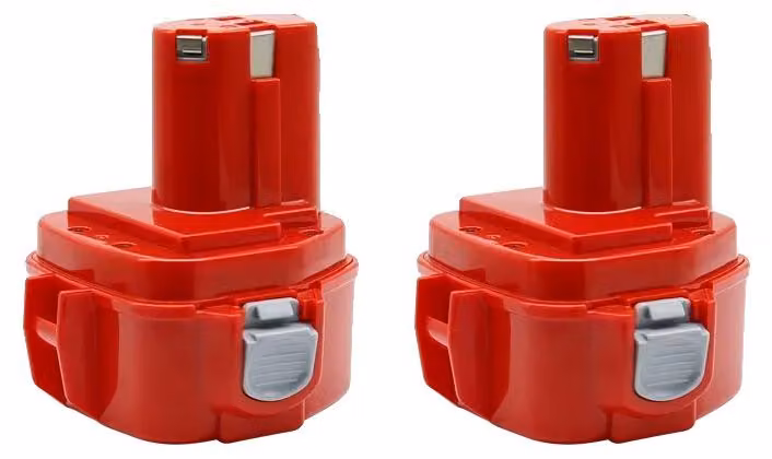 Batterie per utensili, NiMH, capacità 3500mAh/4000mAh, 2 batterie da 4,0Ah