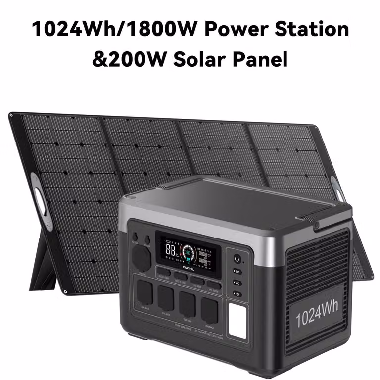 Impianto di pannelli solari - Centralina portatile di alimentazione - Generatore solare - Centrale di emergenza - Centrale di energia solare