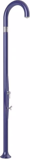 Doccia Tradizionale in Polietilene Funny Yin Top Line con Lavapiedi Arkema Design Colore Zaffiro Cv-T125-Tl/5600