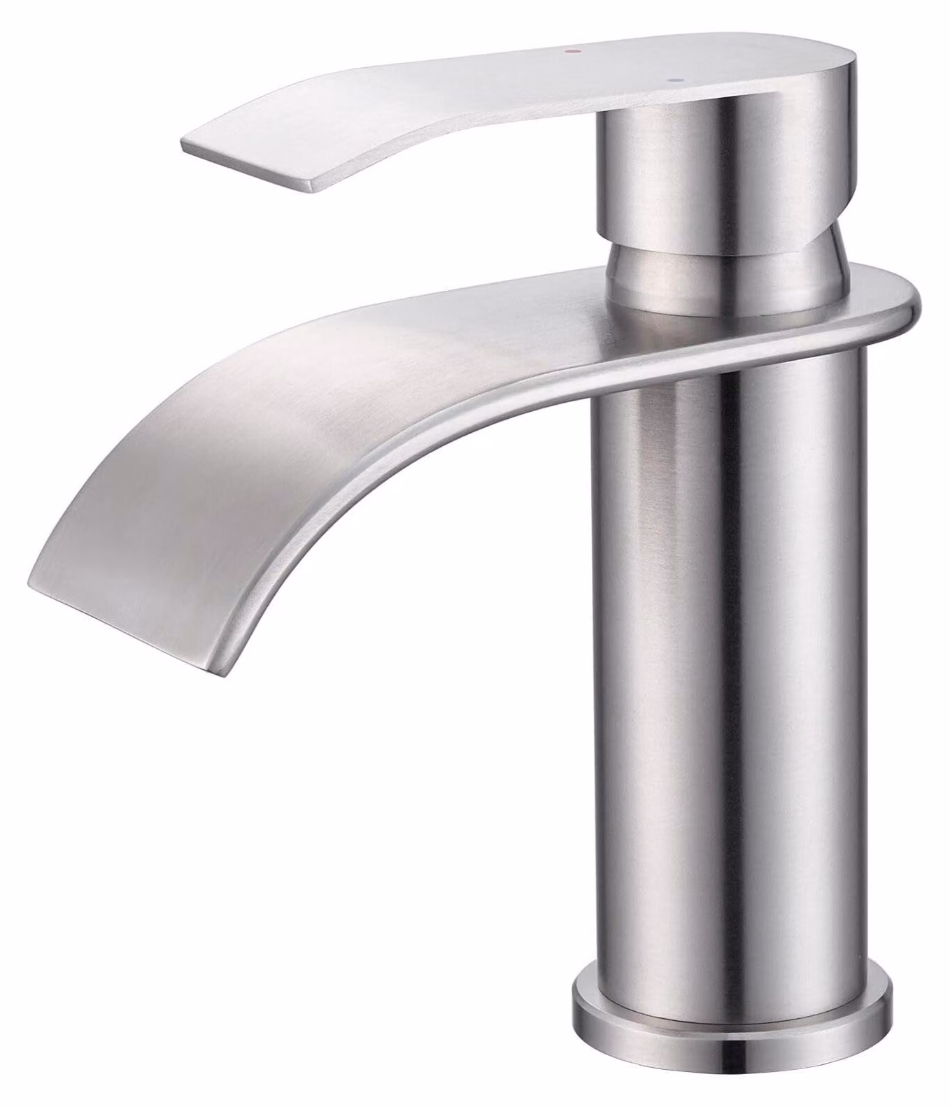 Rubinetto a cascata per lavabo, modello RVS, per bagno