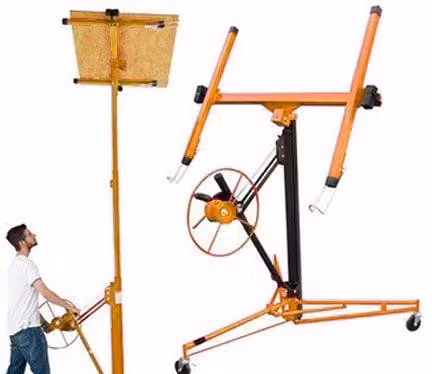 alzalastre telescopico con ruote ideal star 1,38 - 3,35 mt