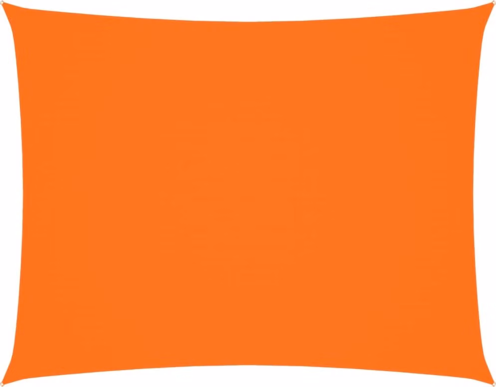 Parasole a Vela Oxford Rettangolare 2,5x3,5 m Arancione