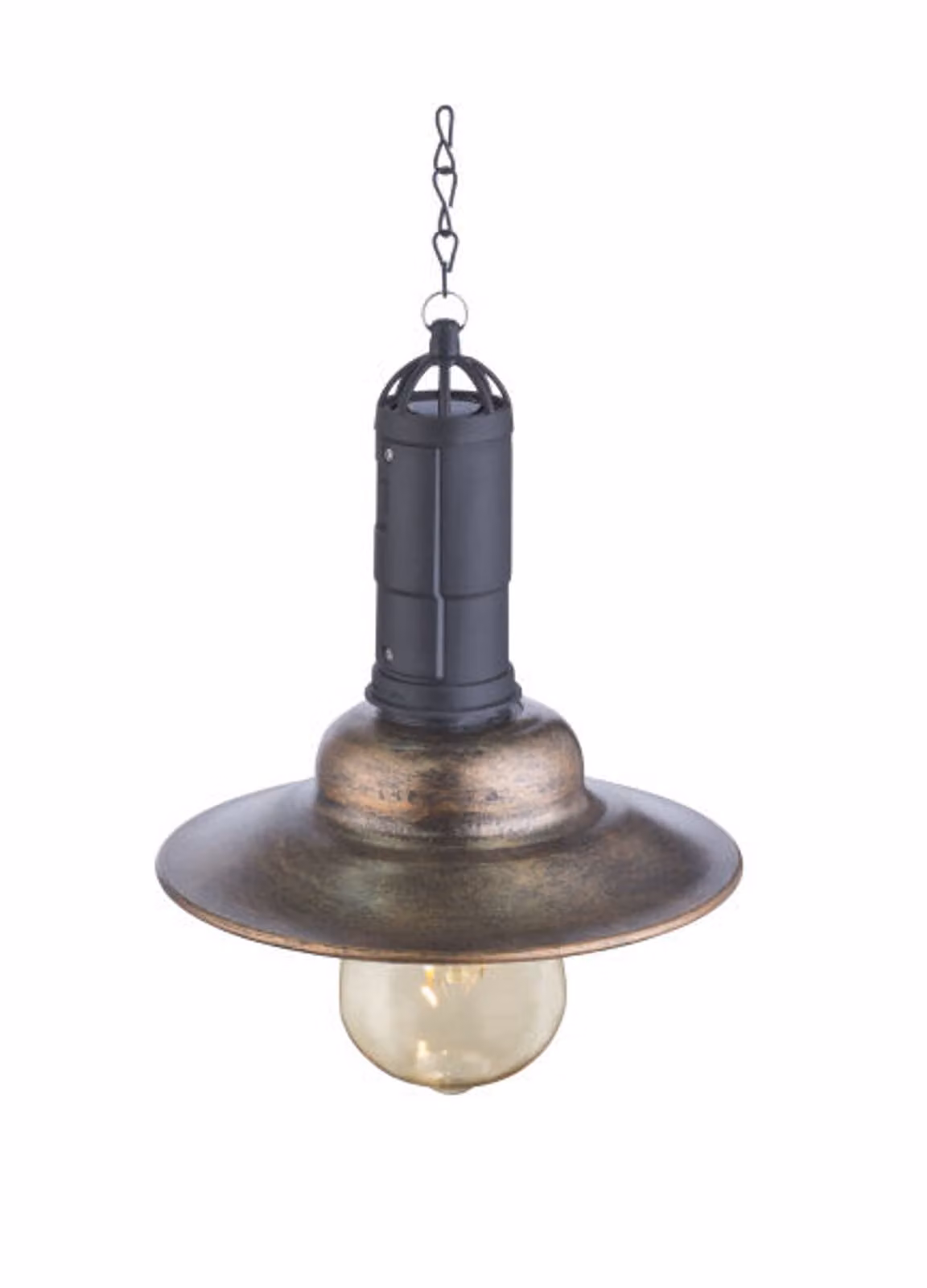 GLOBO 33255 Luce solare in metallo scuro scuro, LED