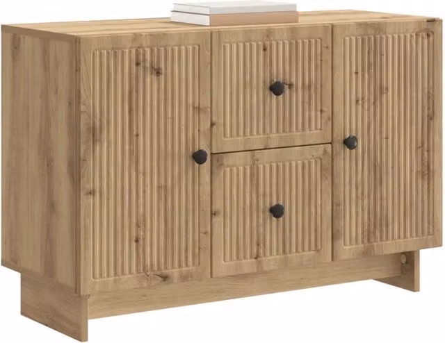 Credenza | Madia | Buffet da pranzo | Armadio da pranzo con cassetto Rovere Artigianale 89 x 34,5 x 60 cm