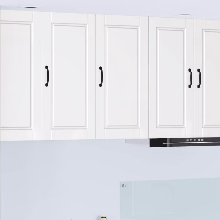 Armadietto a muro moderno vidaXL PORTO Bianco Lucido L: 40 cm, P: 31 cm, H: 80 cm
