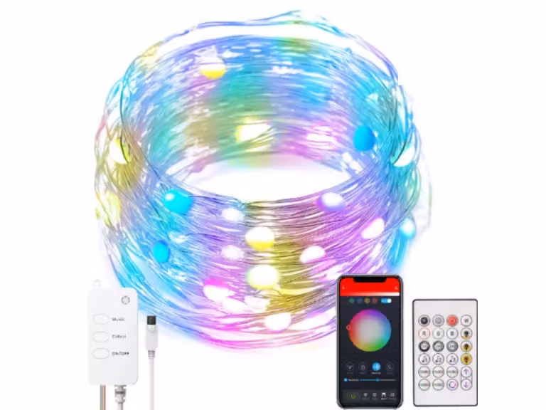 BOT Smart LED catena luminosa per festa e Natale 10 metri Tuya