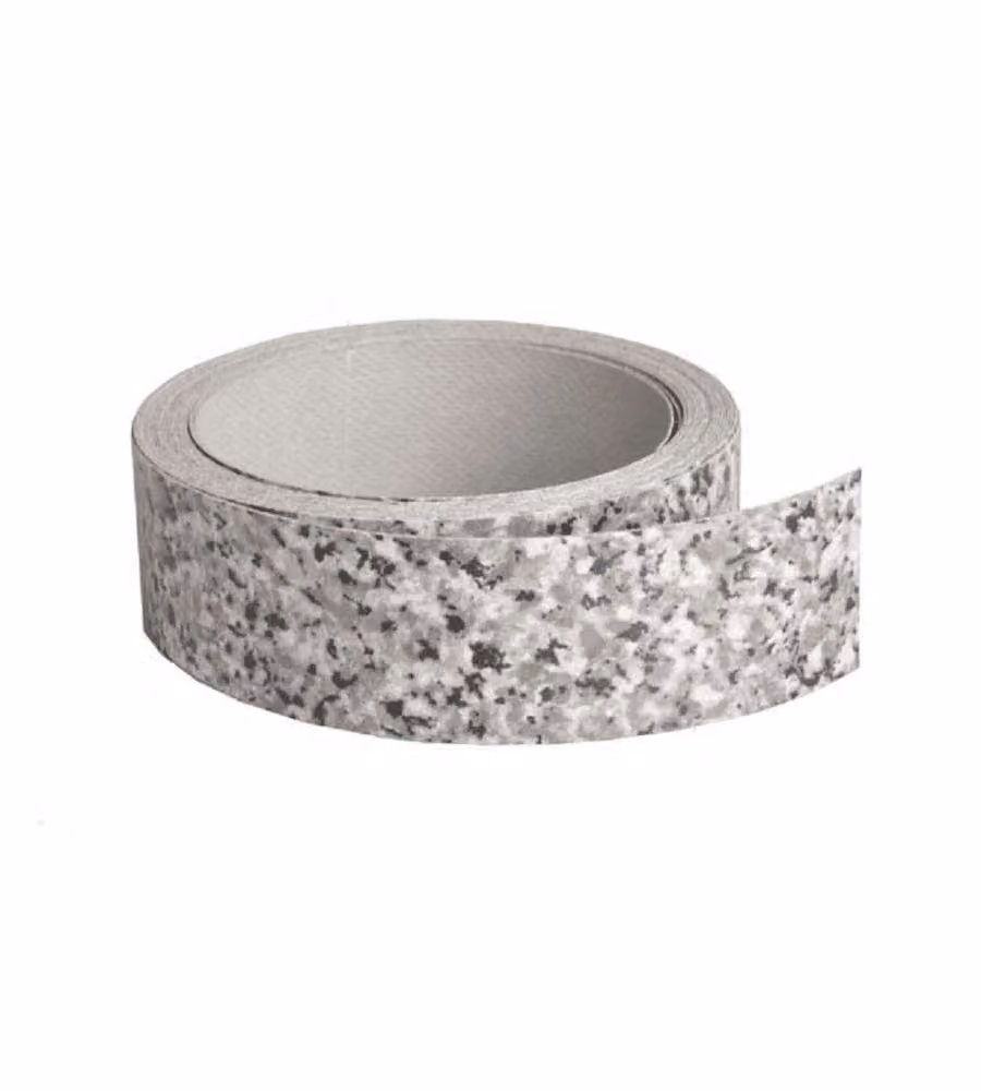 Bordo preincollato per top cucina grigio carnico 44x5000 mm