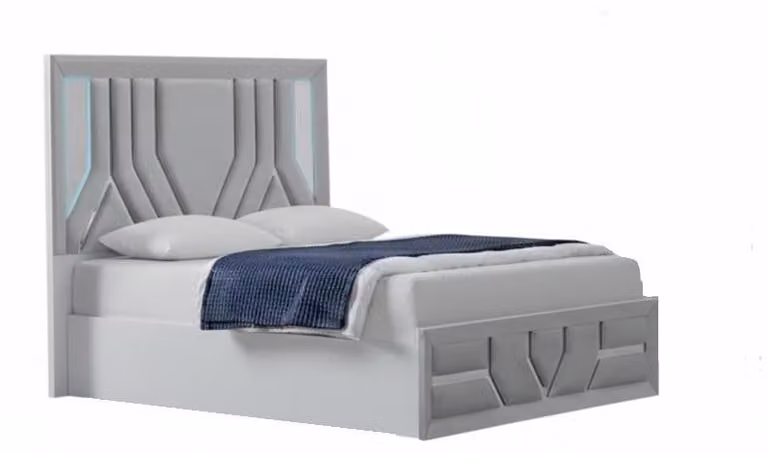 Letto confortevole dal design moderno e dall'aspetto elegante