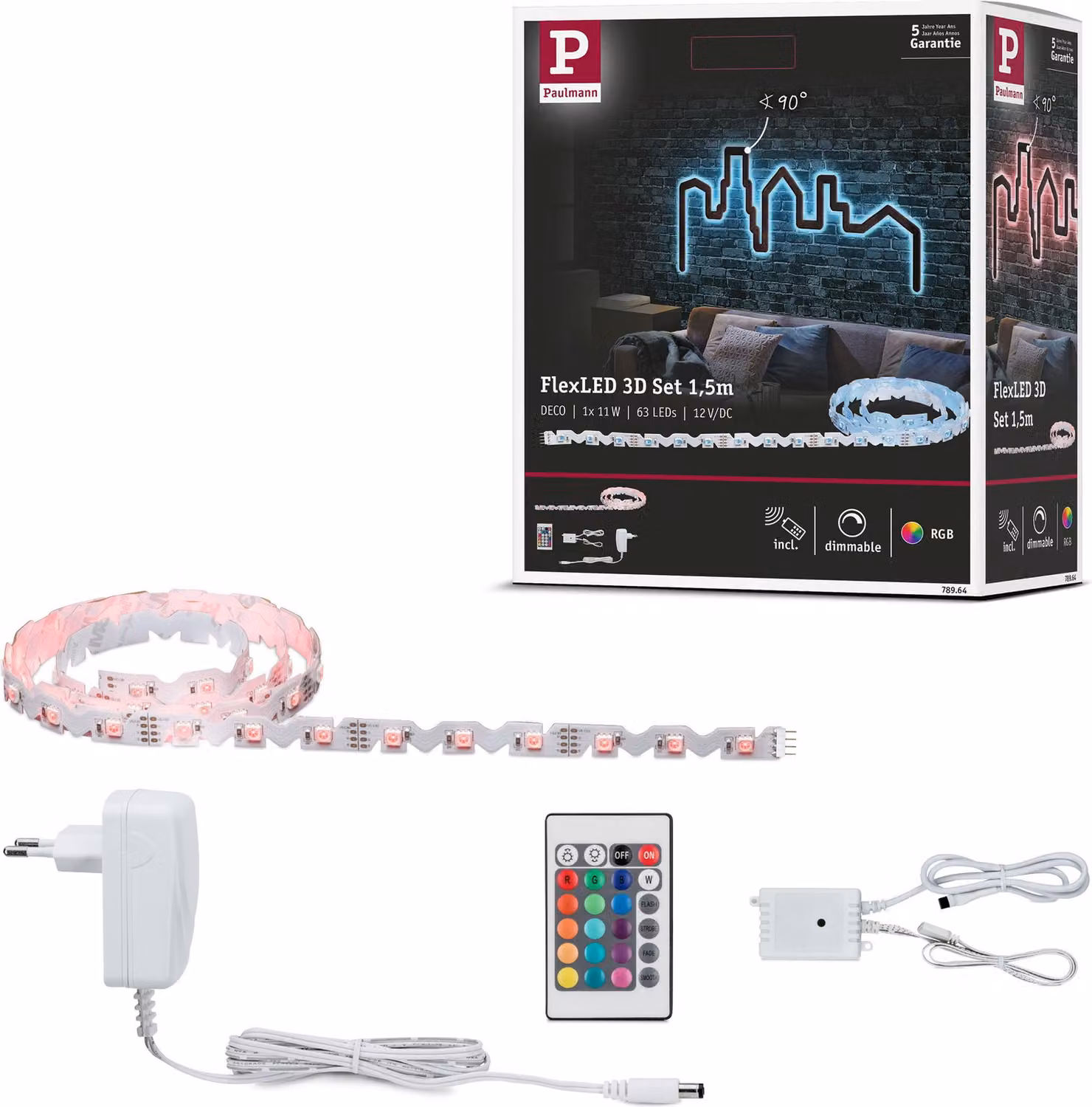 Paulmann FlexLED Striscia LED 3D