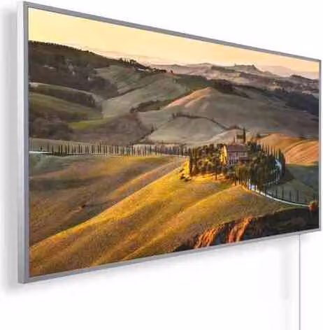 Riscaldatore a infrarossi KÖNIGHAUS Panorama 1200 W - Vista Toscana con termostato intelligente e app