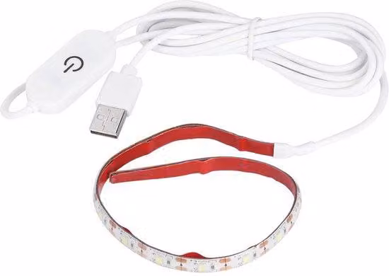 Strisce LED per macchine da cucire - Flessibili - 30 cm - Con dimmer touch - Adatte a tutte le macchine da cucire