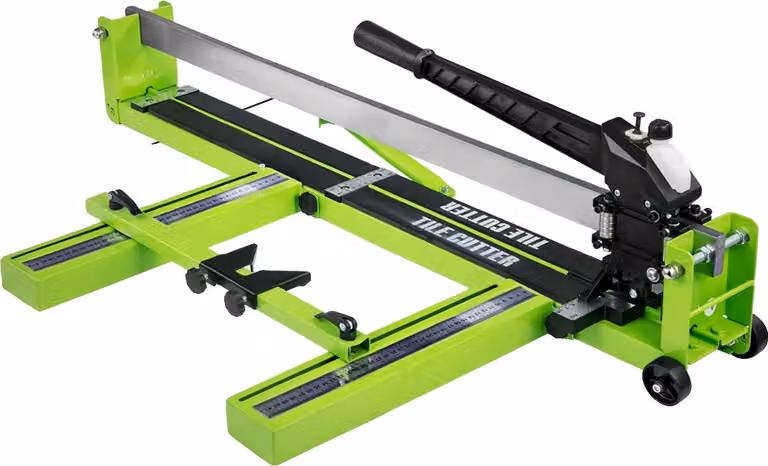 Tagliapiastrelle, telaio interamente in acciaio, guida laser, 0,8 m