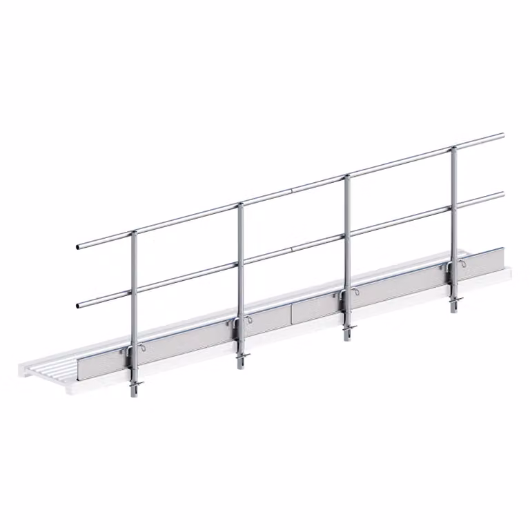 Layher Dreit. Protezione laterale per Alusteg 600 412,00 cm