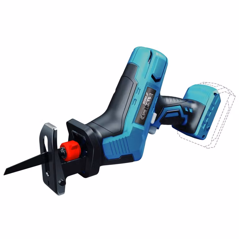 Mini Sega A Sciabola A Batteria, Mini Fox Dedra Sas+All Ded7068 18V, Legno 80Mm, Metallo 6Mm