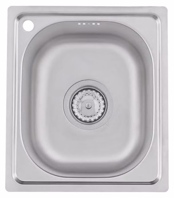 Kuchinox MIKA SOB_010T Lavello singolo, acciaio inossidabile satinato, lavello da incasso