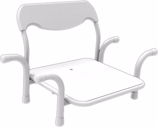 Sedile inox per vasca standard