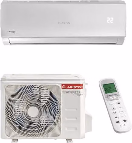 Climatizzatore Ariston Inverter 12000 BTU con Wi-Fi Integrato e Controllo via App, Modello 4213112, Bianco