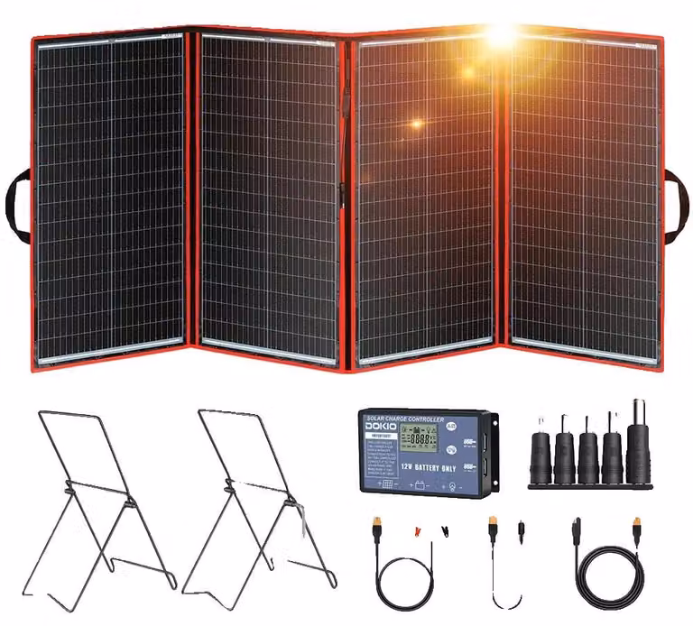 Pannello solare, design portatile, ricarica versatile, 295 W Con ZJ