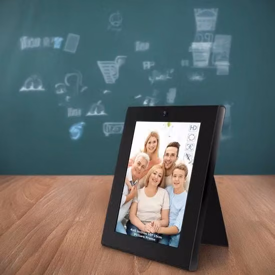Action Camera a forma di cipolla con registrazione video e connessione USB-C, colore nero