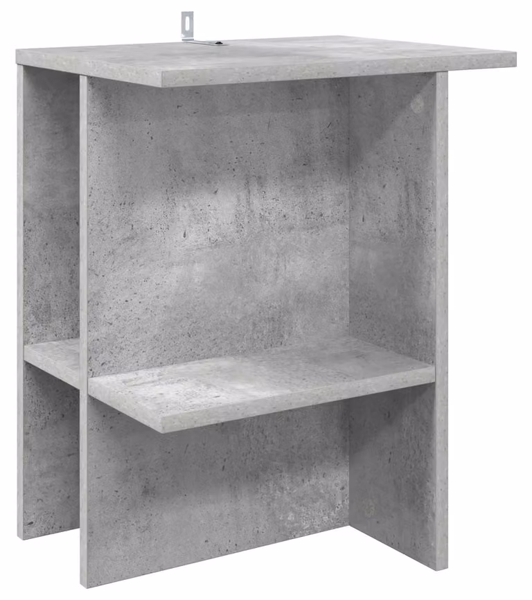 Tavolino da salotto Grigio Cemento 40 x 30 x 49 cm