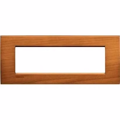BTicino Placca Living Light 7P Ciliegio Americano Marrone LNA4807LCA – 2