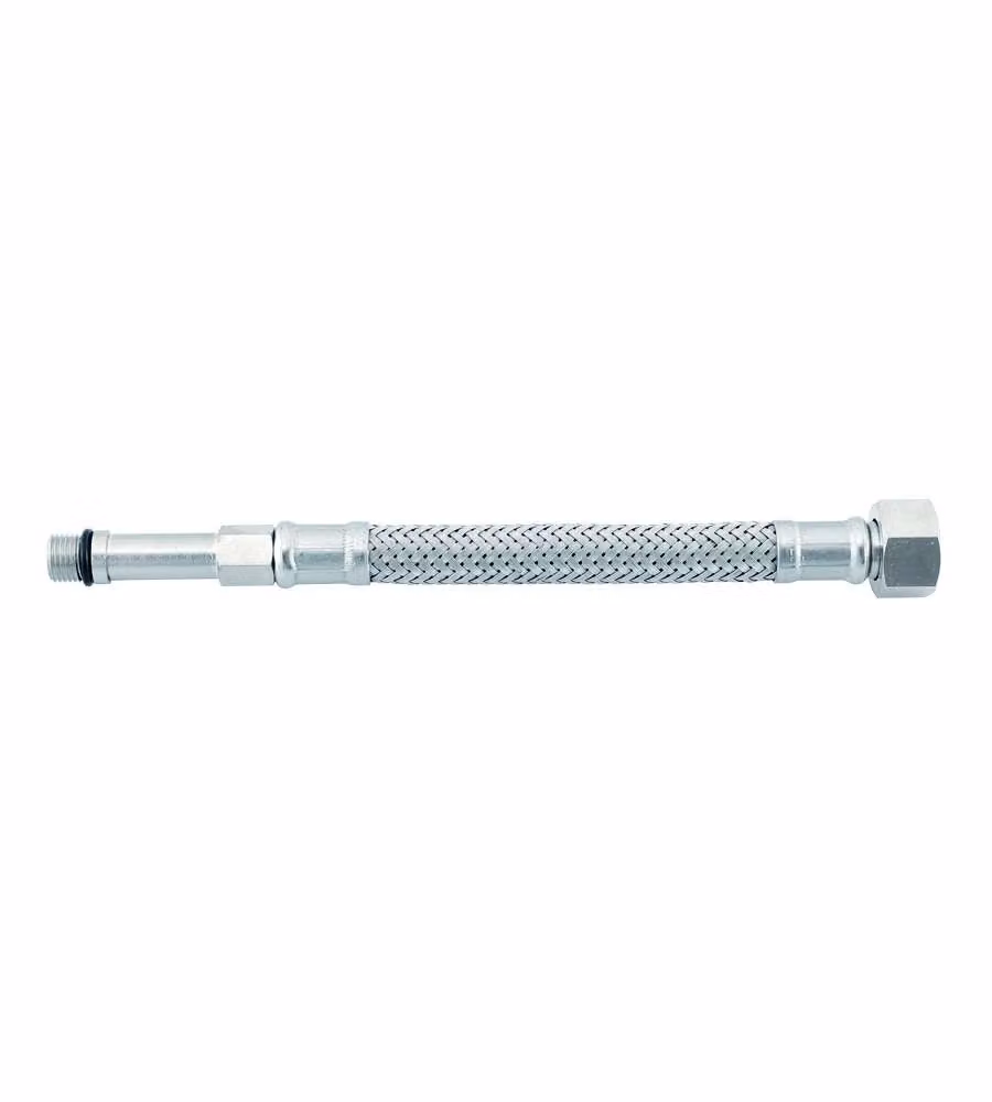 Flessibile in acciaio inox aisi 304 DN8 - 3/8"F lungo per miscelatore