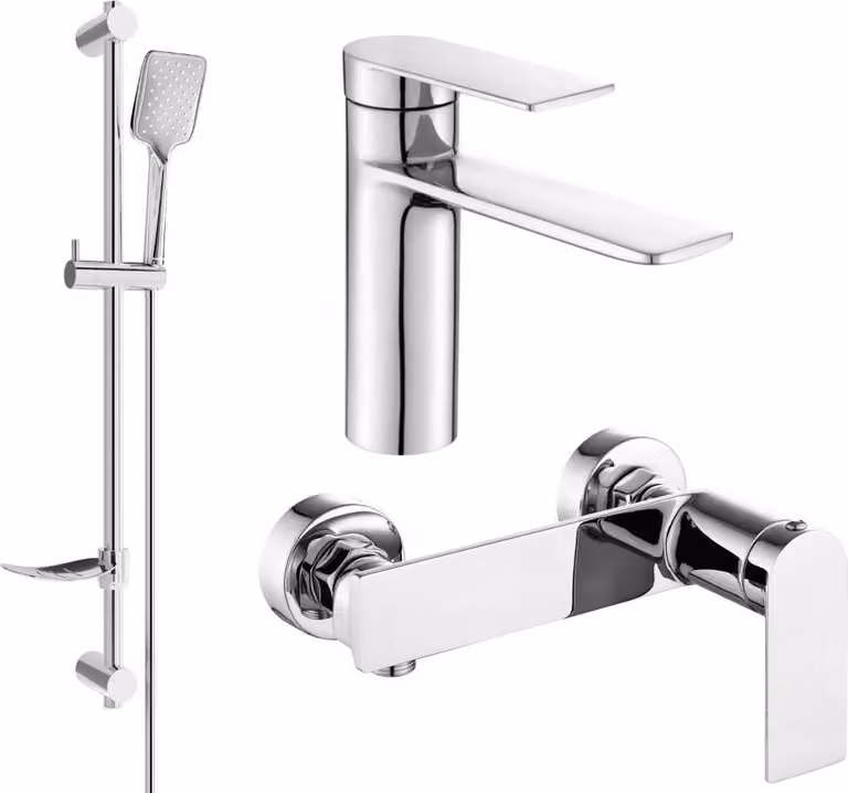 Mexen Zero DF62 set doccia, cromo - 71104DF62-00