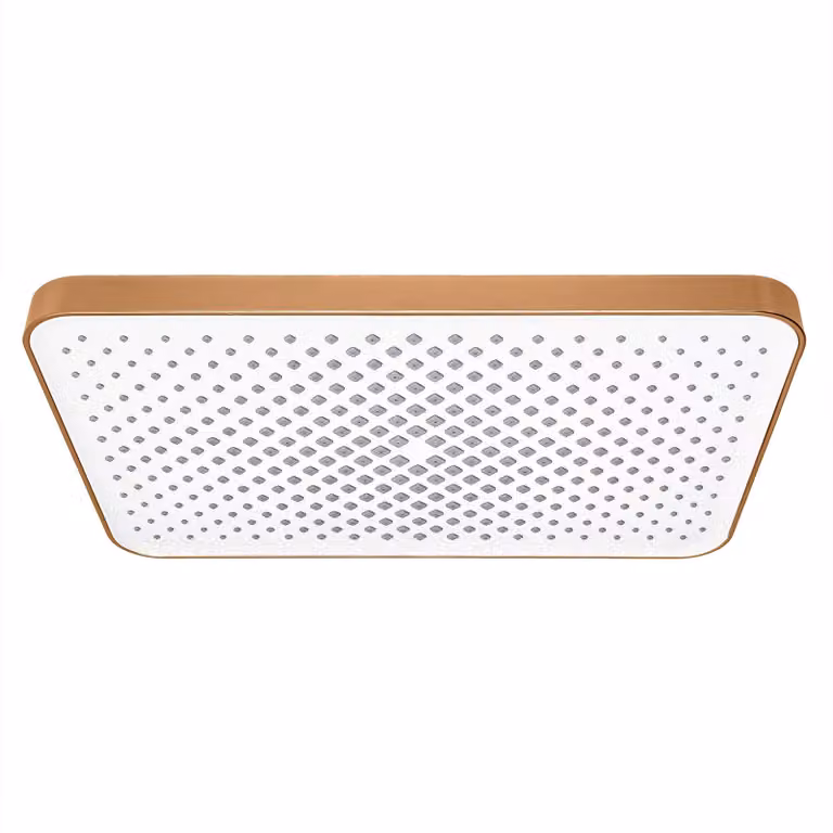 Rea Soffione Doccia Rettangolare Js-032 Brushed Copper