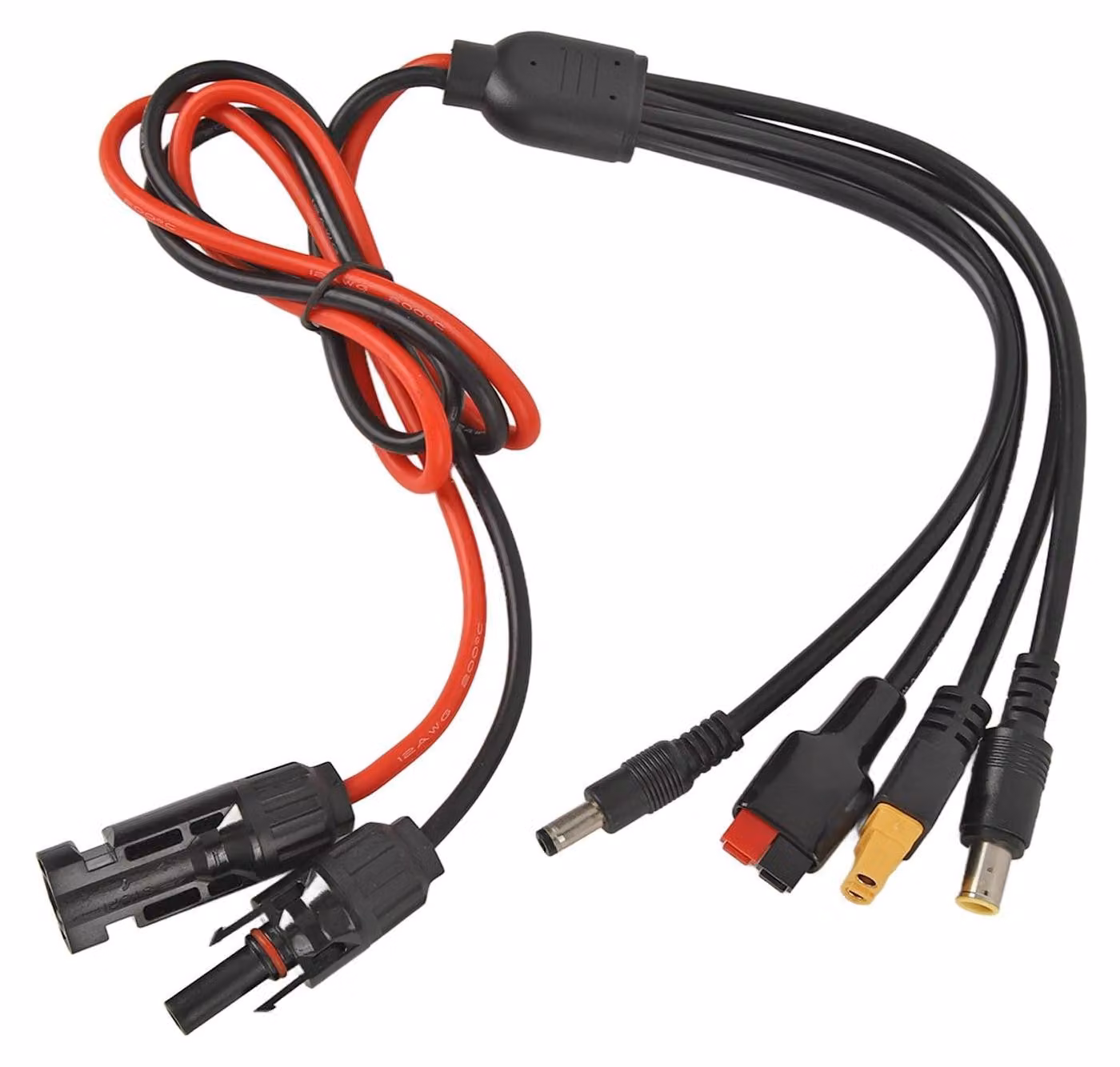 Cavo adattatore con connettore MC4 (per pannelli solari) e connettore XT60 femmina, per sistemi di energia solare