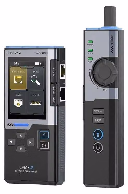 FNIRSI LPM-10A: Tester multifunzione per cavi di rete