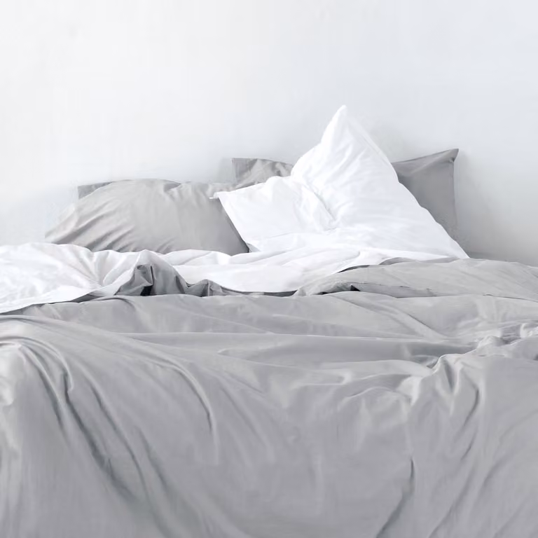 HappyFriday BASIC copripiumino grigio 220 x 220 cm