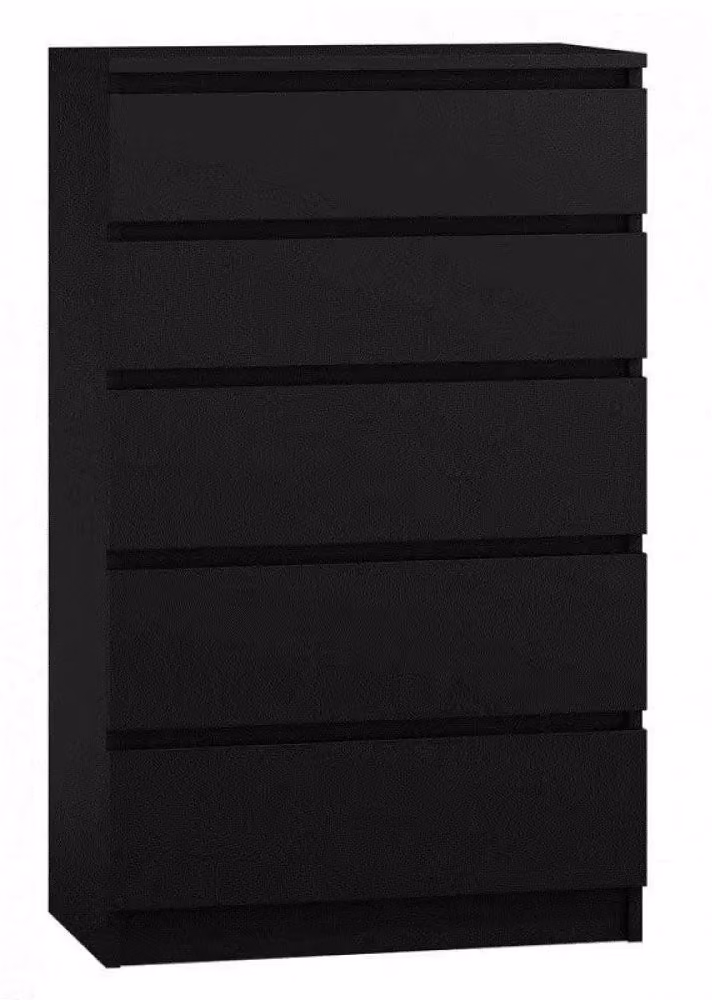 Cassettiera stretta con cassetti TAAVI - nero